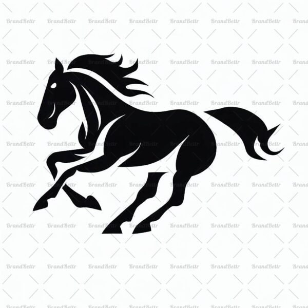 Galoppierendes Pferd